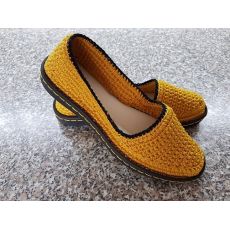 háčkovaná obuv, crochet shoes