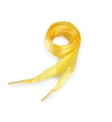 Saténové šnúrky žlté 110cm