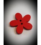 Kvet malý červený 2,5 cm