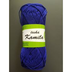 kamila, modrá, 5084, bavlna