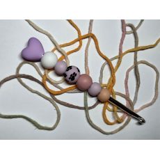 Srdiečko fialové 5