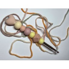 Srdiečko béžové 5,5