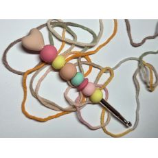 Srdiečko béžové farebné 5,5 